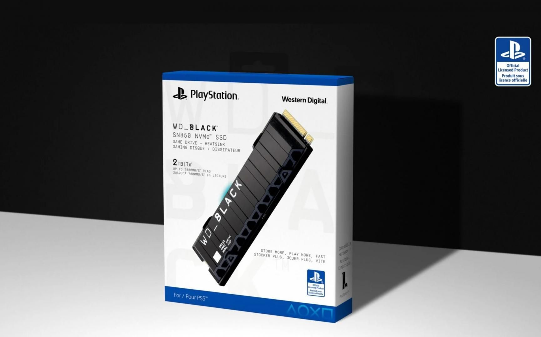 PS5: Western Digital annonce un (presque) nouvel SSD officiel