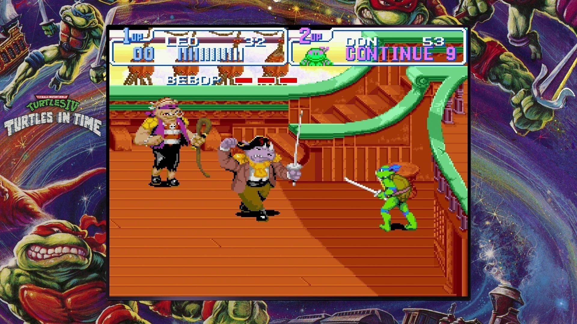 Devenez des experts de Bebop et Rocksteady dans TMNT: The Cowabunga Collection