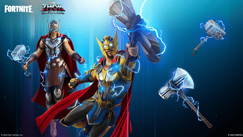 Thor Odinson et Mighty dans Fortnite, comment obtenir les skins ?