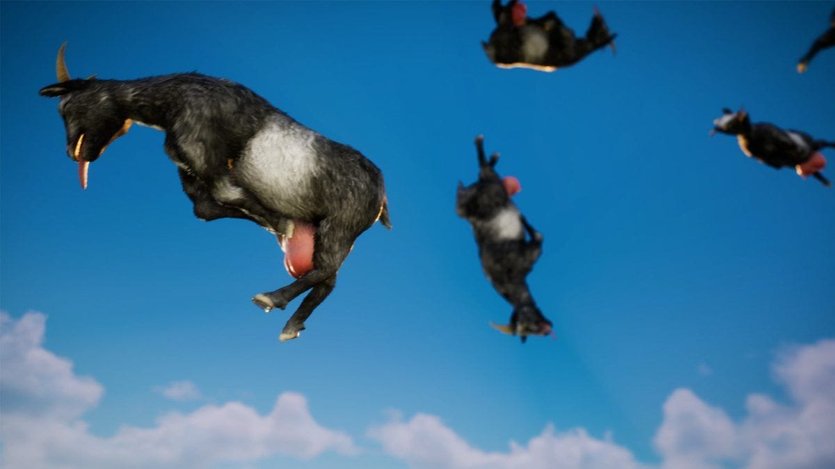 Goat Simulator 3 s'offre une date de sortie dans un trailer délirant