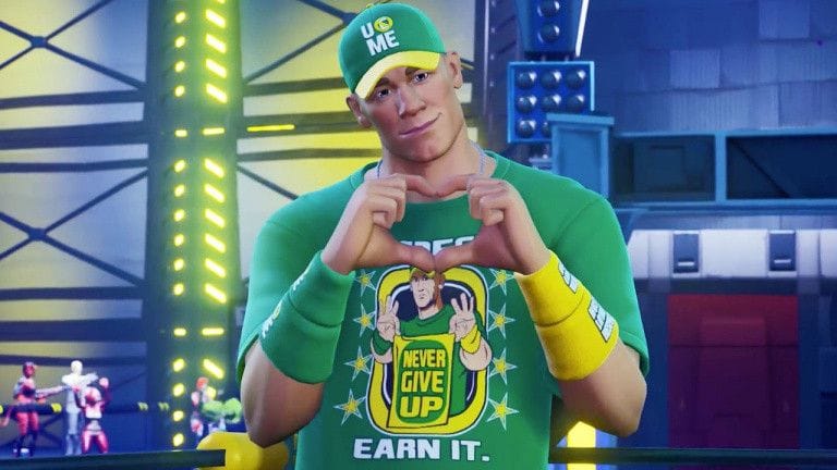 Fortnite : Après l'arrivée de ses skins en jeu, la superstar du catch John Cena en redemande !