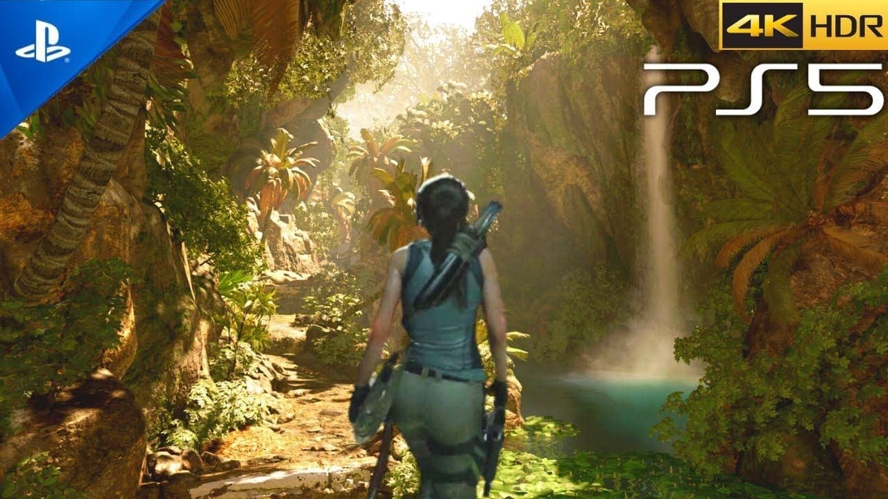 (PS5) Tomb Raider is JUST SO GOOD ON PS5 | Ultra High Realistic Graphics [4K HDR]