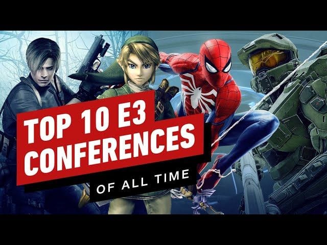 Top 10 E3 Conferences of all Time