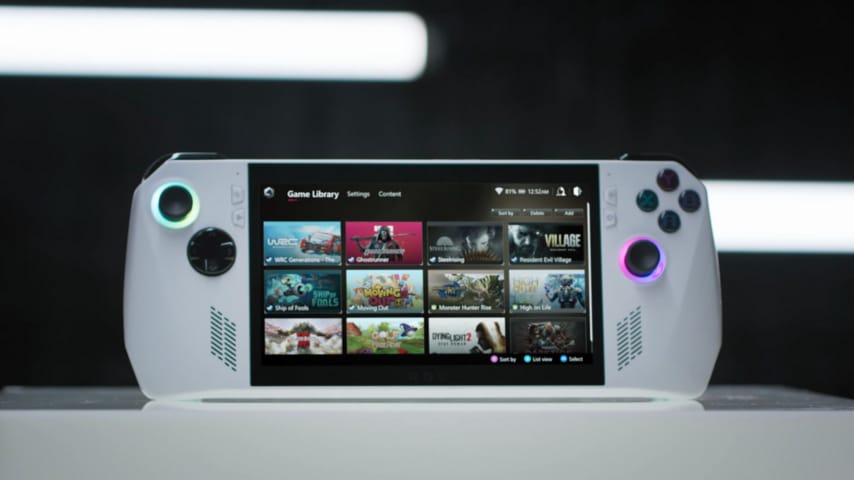 L'Asus ROG Ally veut marcher sur les platebandes du Steam Deck