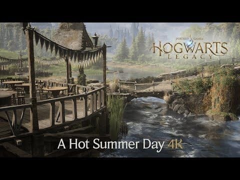 Hogwarts Legacy - A Hot Summer Day [ASMR] [4K]