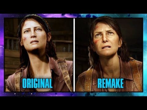 Remake VS Remaster - The Last of Us Graphics Comparison
