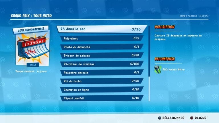 Crash Team Racing Nitro-Fueled, Grand Prix Tour Nitro : défis semaine 3