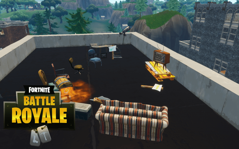 Les aliens vont-ils débarquer à Tilted Towers ? (Battle Royale) - Fortnite Battle Royale : guide complet, astuces, cartes, défis, mises à jour - jeuxvideo.com