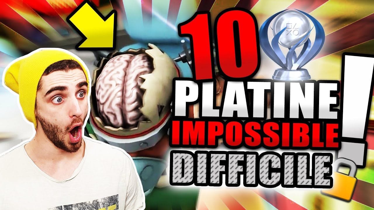 LES 10 TROPHÉES PLATINE LES PLUS DIFFICILES ET IMPOSSIBLES 🏆😱❌