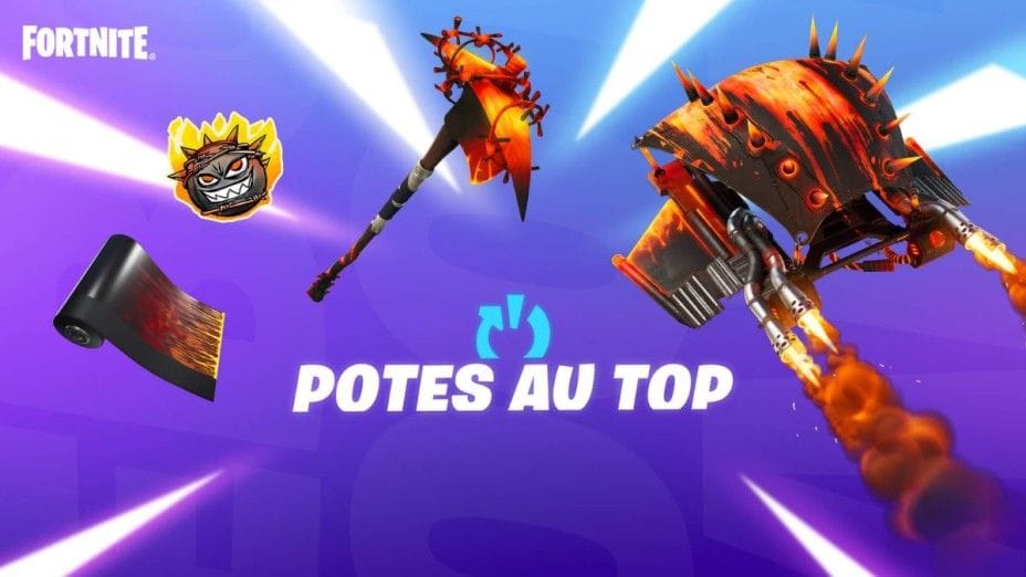 Potes au top, l'événement qui vous fait gagner des skins d'accessoires gratuits !