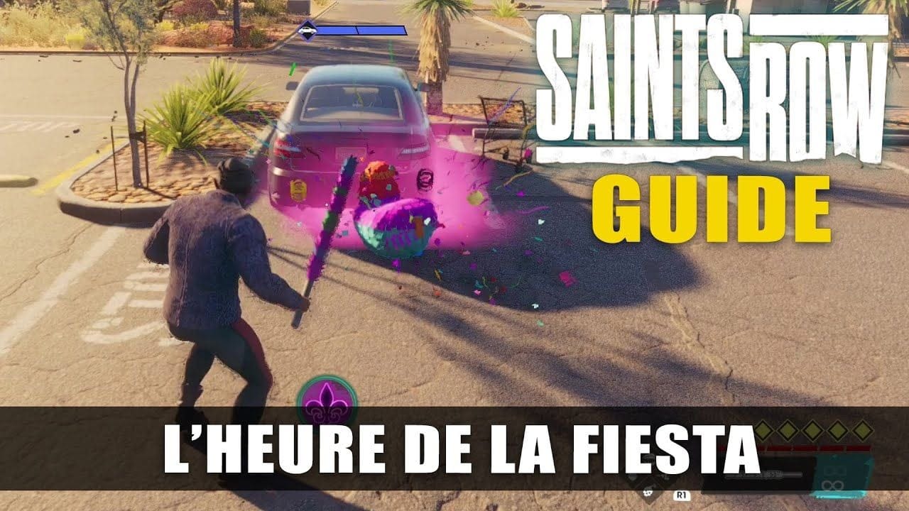 Saints Row : Guide Trophée / Succès : L'heure de la Fiesta (Toucher une Pinata & Bâton de Piñata)