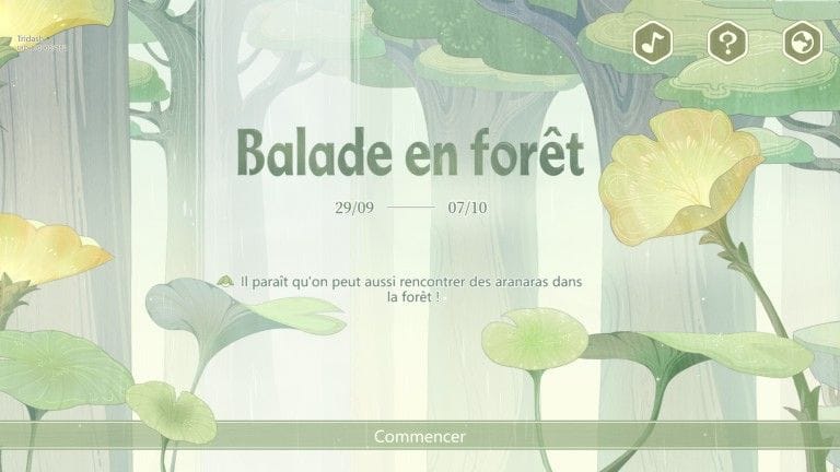 Genshin Impact, l'événement web "Balade en forêt" : 60 primo-gemmes à récupérer !