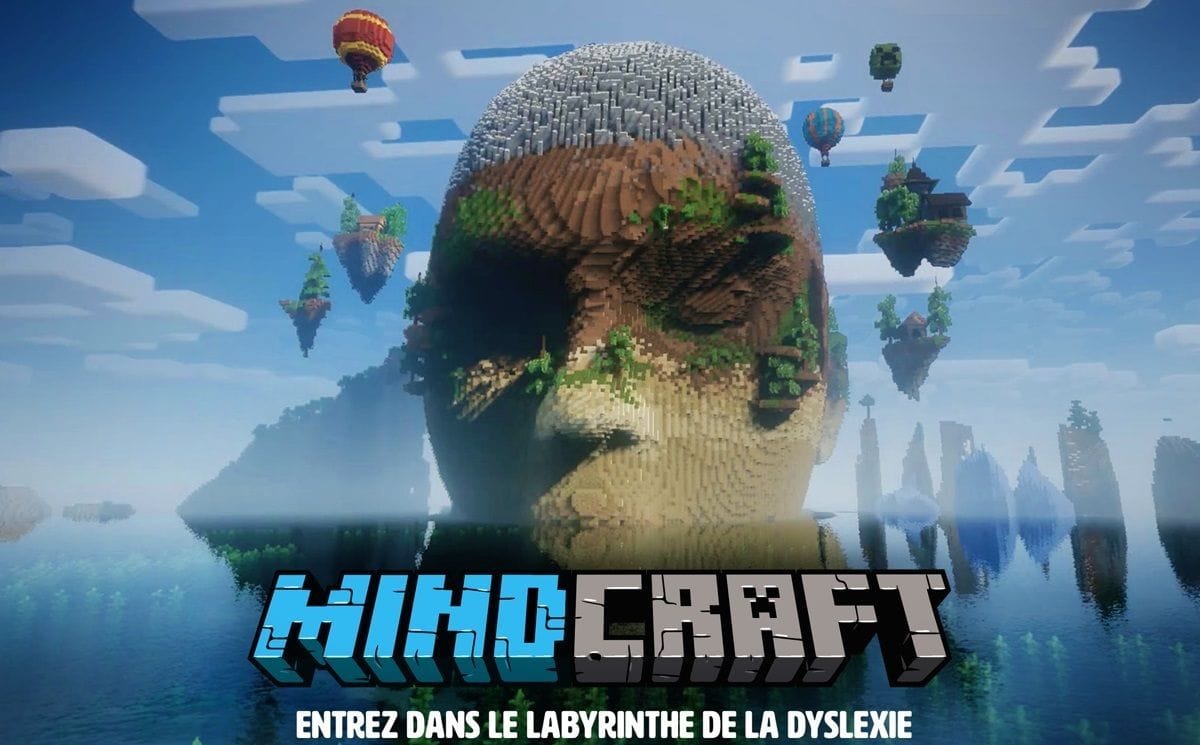 MINDCRAFT : La première map Minecraft qui permet de détecter les signes de dyslexie !