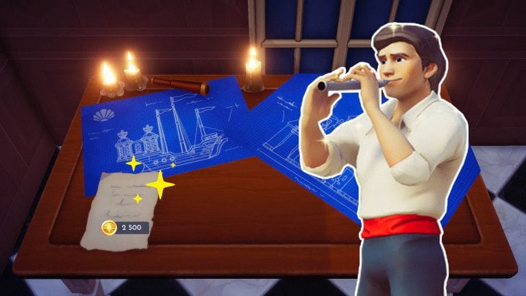 Disney Dreamlight Valley, stand de plans d'Eric : comment le débloquer et obtenir des recettes d'artisanat ? Notre guide