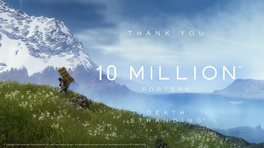 10 millions de porteurs pour Death Stranding