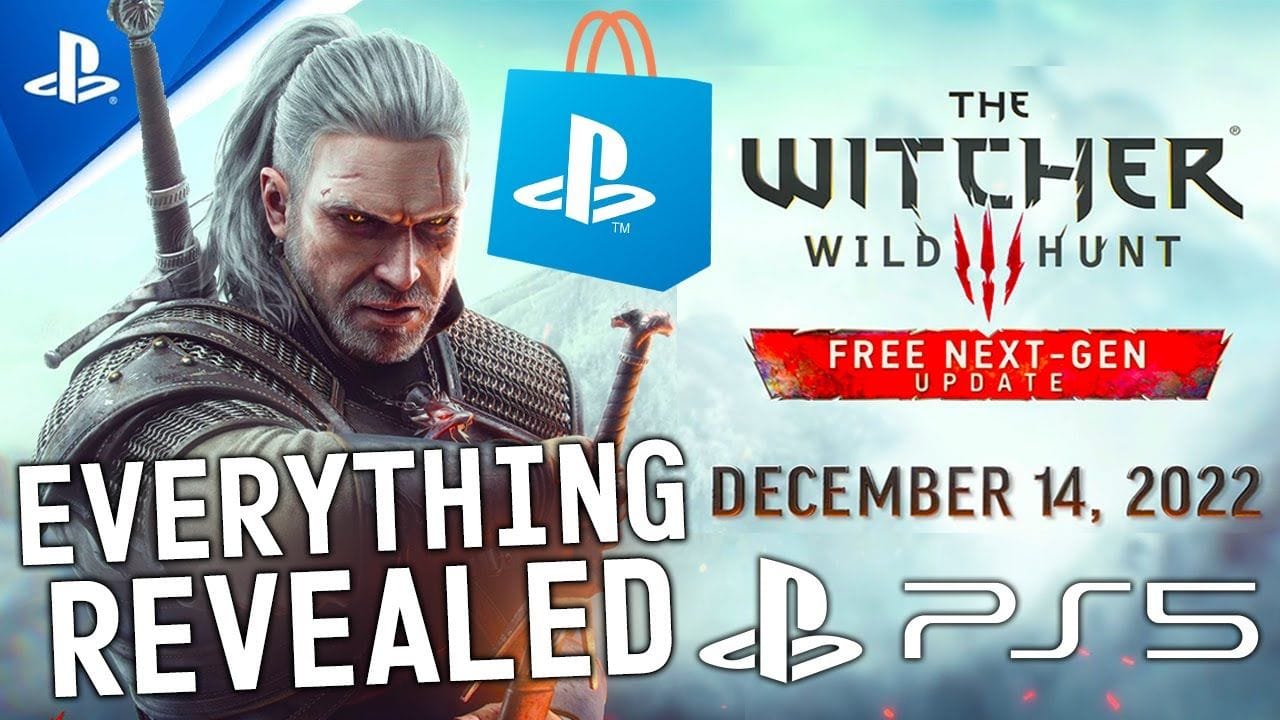 MASSIVE Free PS5 Upgrade FULLY REVEALED! New Modes, New Content + More Witcher 3 Free Update News!