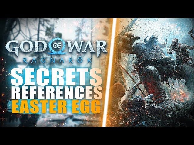 God Of War Ragnarök : Tous Les SECRETS incroyables CACHÉS dans le jeu ! (Easter Egg & Références)