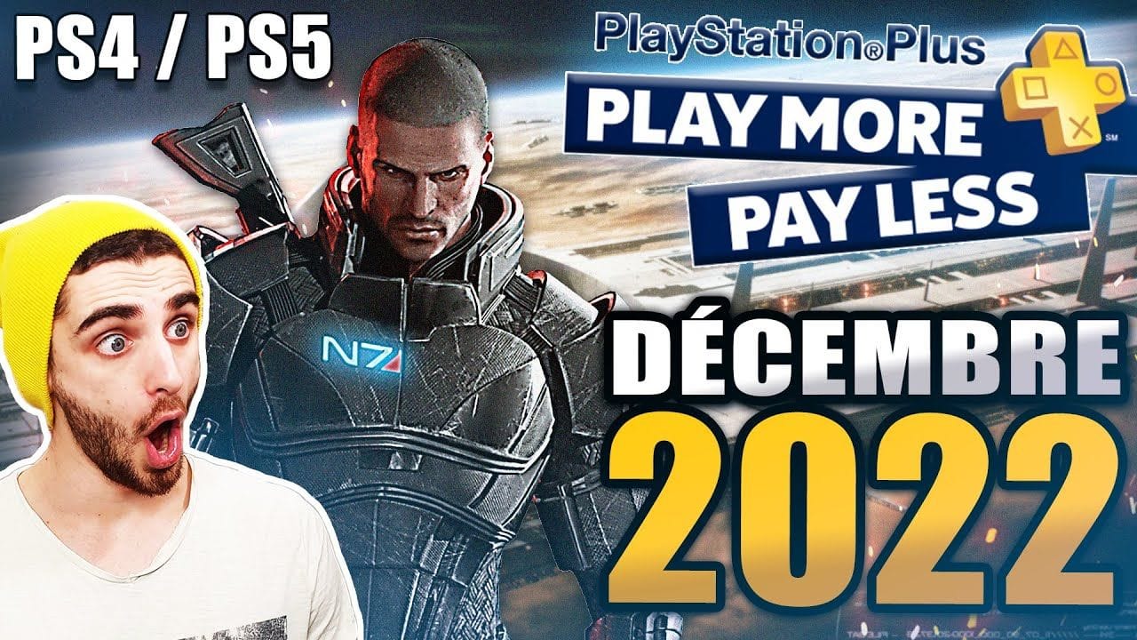 Les JEUX GRATUITS Du PS+ De Décembre 2022 🔥 !! C'est INCROYABLE 😱 (PS5 et PS4)