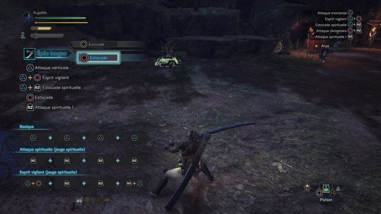 Épée longue - Guide Monster Hunter World - jeuxvideo.com