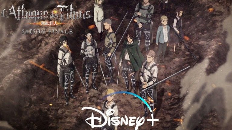 L'Attaque des Titans, saison finale : la partie 3 en exclu sur Disney + ?