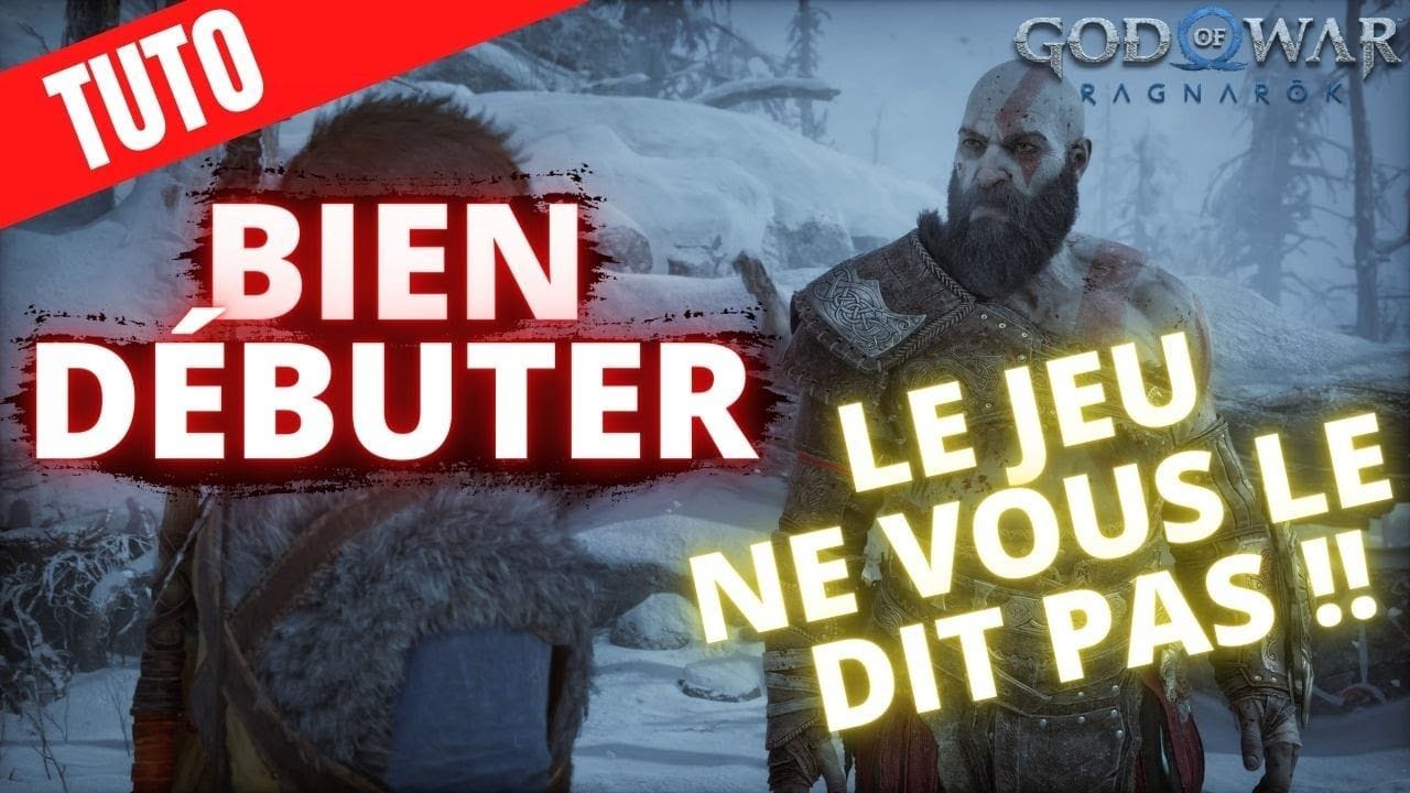 Astuces pour BIEN DEBUTER God Of War Ragnarök ! Tips Combat XP Farm équipement... [ Tuto GOW ]