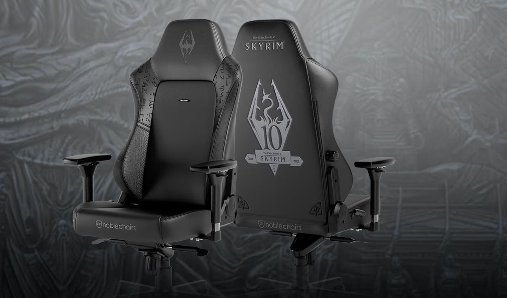 Skyrim : Noblechairs dévoile un siège pour les 10 ans du jeu - Une bonne assise après une flèche dans le genou.