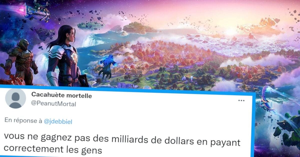 Fortnite : cet artiste refuse cette somme absurde pour vendre son travail à Epic Games, les internautes dénoncent la radinerie de l'éditeur (12 tweets)