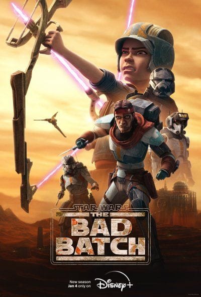DISNEY+ : Star Wars: The Bad Batch, les mercenaires de retour dans un nouveau trailer de la saison 2