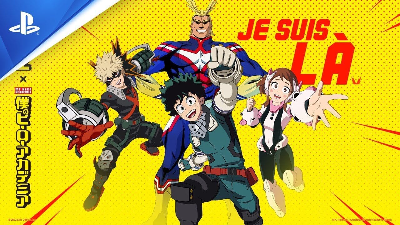 Fortnite - Devenez un héros dans Fortnite x My Hero Academia ! | PS4, PS5