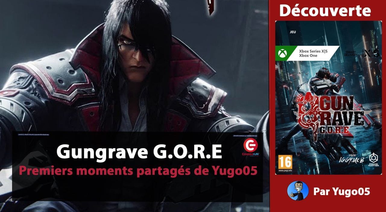 [DECOUVERTE] GUNGRAVE G.O.R.E sur PS5, XBOX et PC