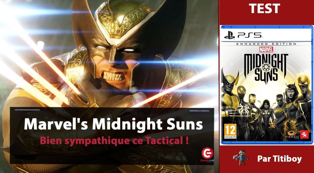 [VIDEO TEST] MARVEL'S MIDNIGHT SUNS sur PS5, XBOX et PC !