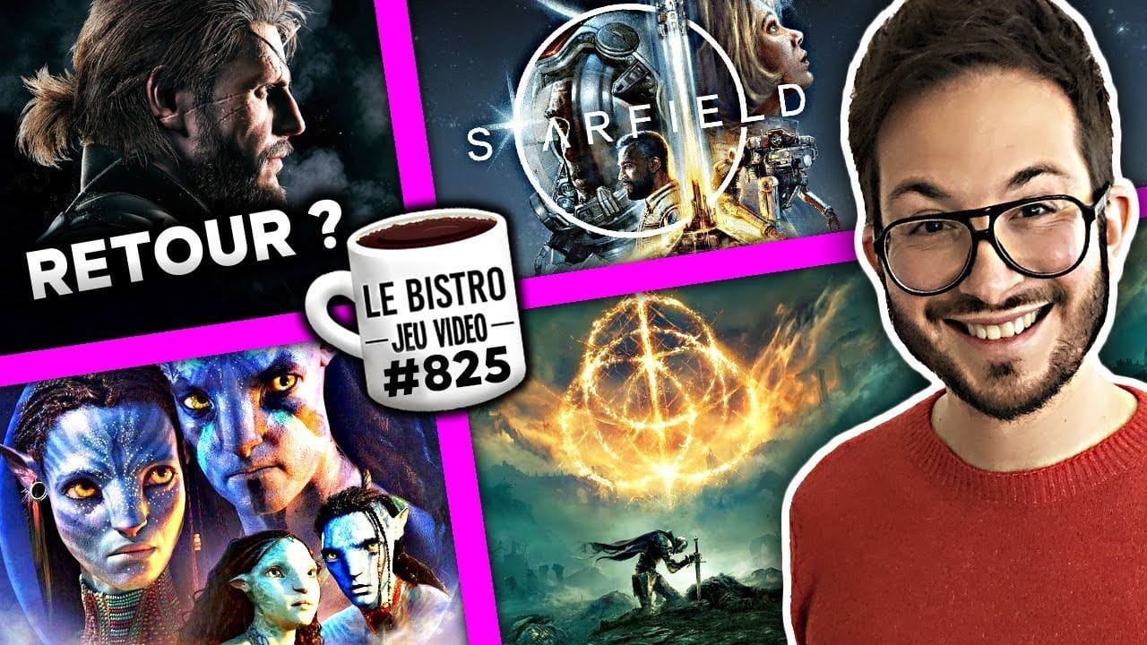 Metal Gear retour 2023 ? ⚠️ Elden Ring RECORD 😍 Starfield bonne nouvelle 💚 Avatar le carton 🏆