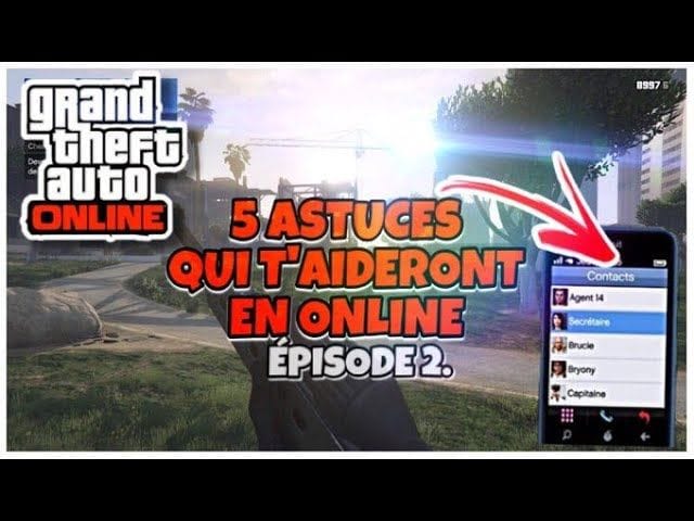 GTA ONLINE- 5 ASTUCES PEU CONNUES (EPISODE 2)