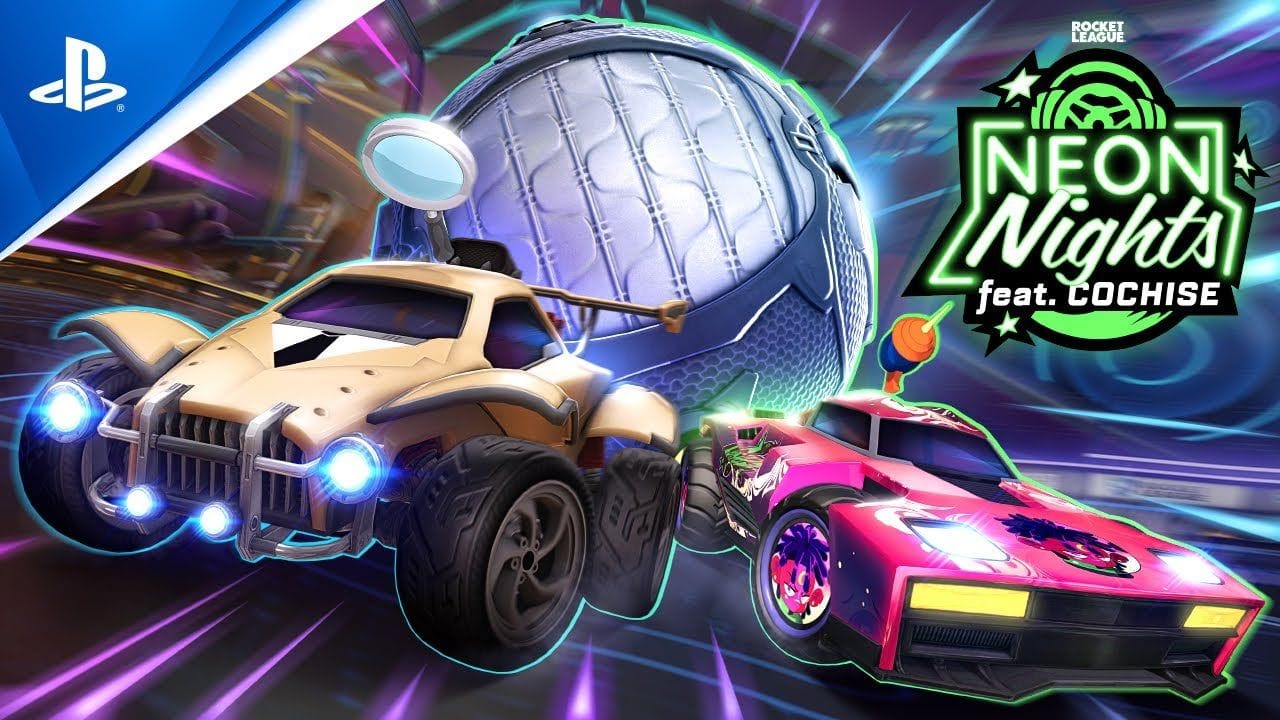 Rocket League - Neon Nights 2023 feat. Cochise Trailer | PS4 Games