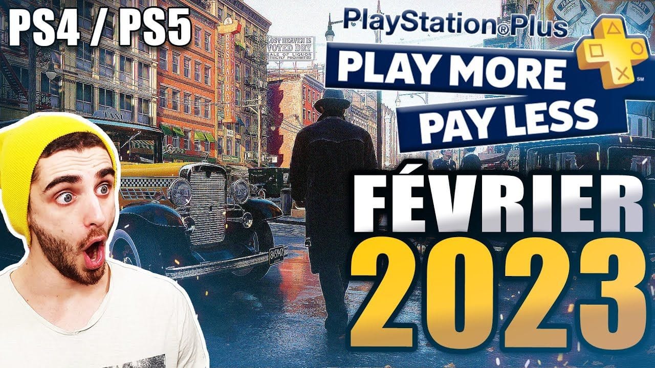 Les JEUX GRATUITS Du PS+ De Février 2023 🔥 !! 4 Jeux INCROYABLE Offerts 😍🎁 (PS5 et PS4)