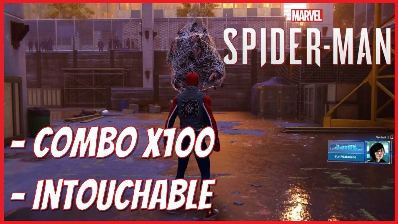 Guide Combo x100 et L'intouchable Spider-Man (Marvel's Spider-Man Remastered)
