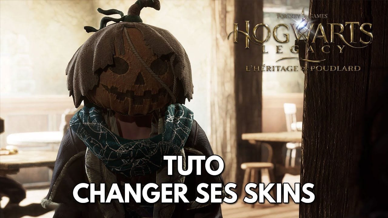 Hogwarts Legacy Tuto FR : Changer l'apparence de sa Tenue & où récupérer les Skins des Drops