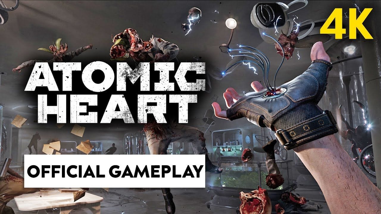 Atomic Heart : du GROS GAMEPLAY hyper nerveux 🔥 Official 4K Trailer