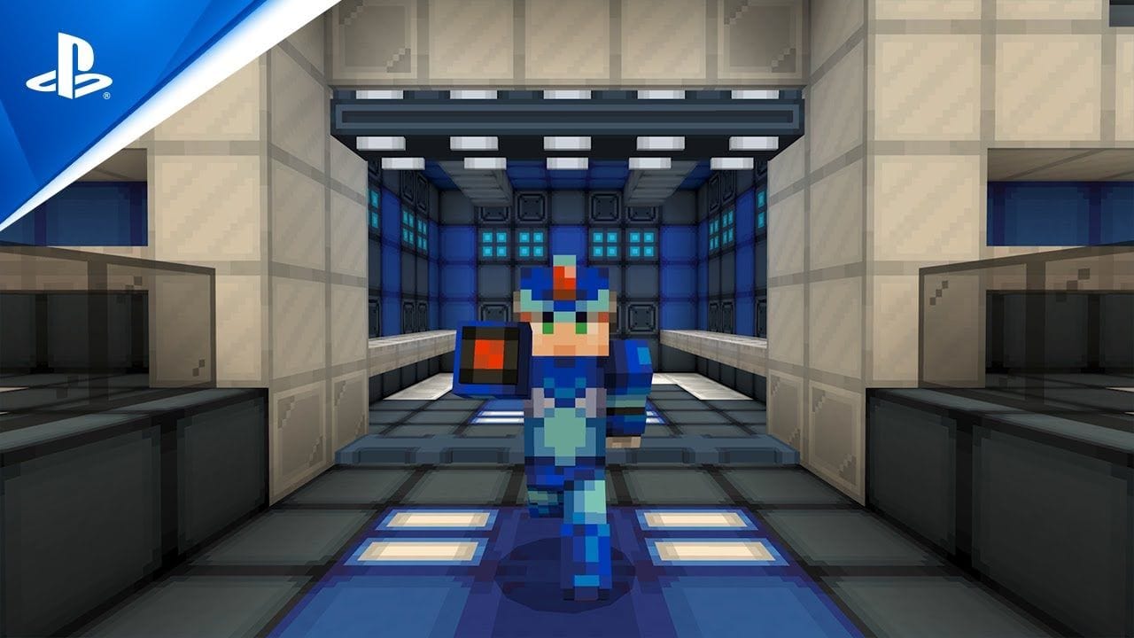Minecraft - Mega Man Launch Trailer | PS4 Games