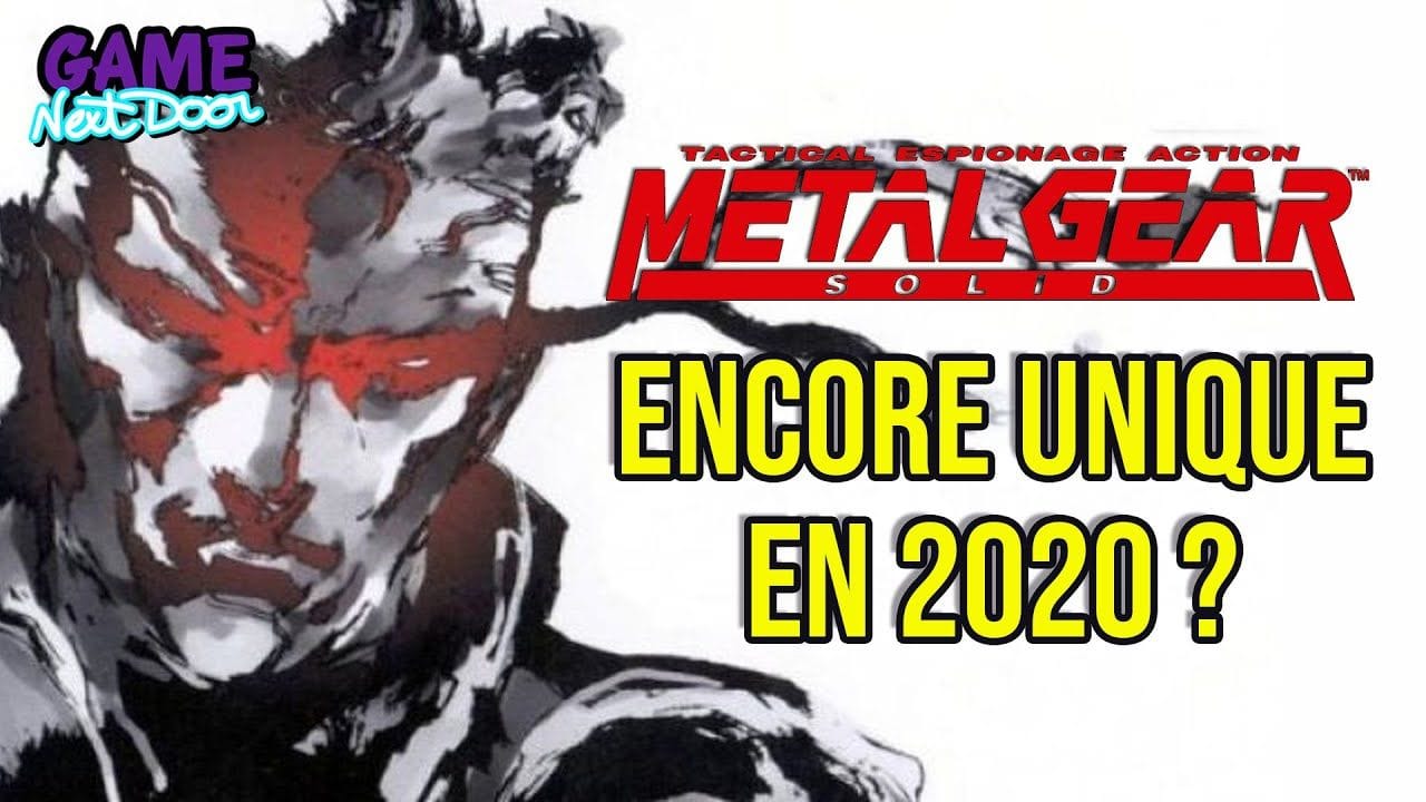Metal Gear Solid : Unique en 98 comme en 2020 | Game Next Door