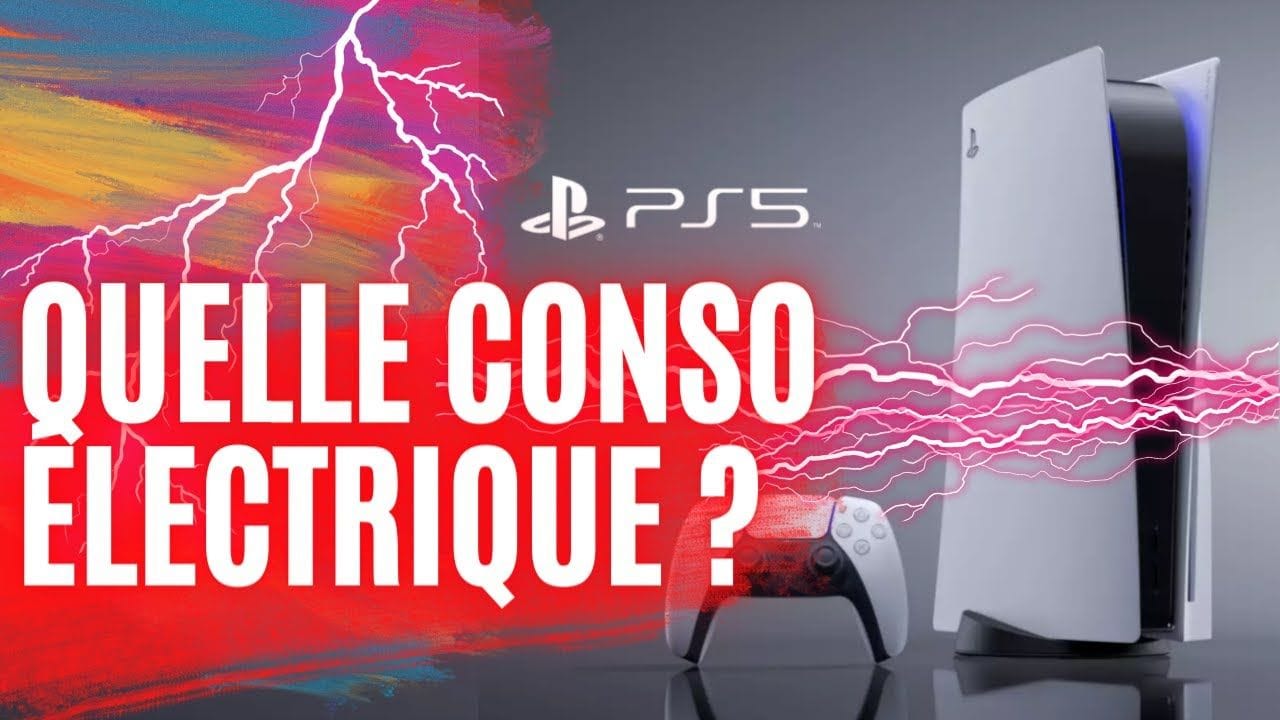 ⚡️ Quelle est la consommation électrique de la PS5? En pic, en moyenne, en veille.