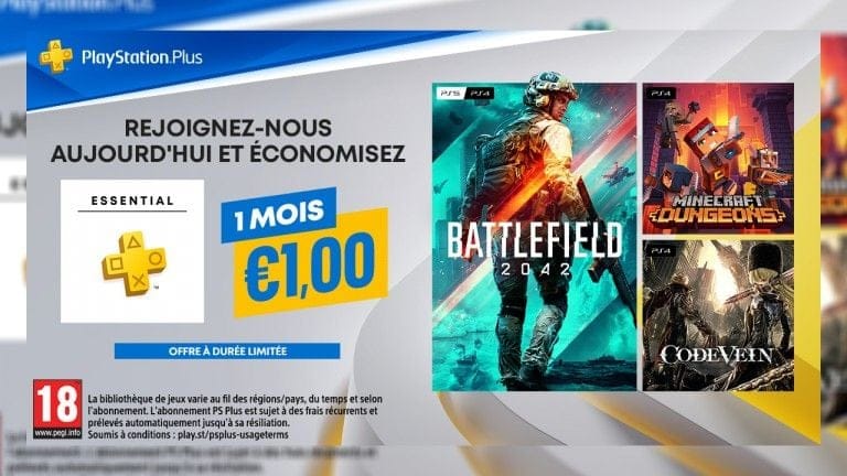 PlayStation Plus : des promotions pour tous les abonnements !