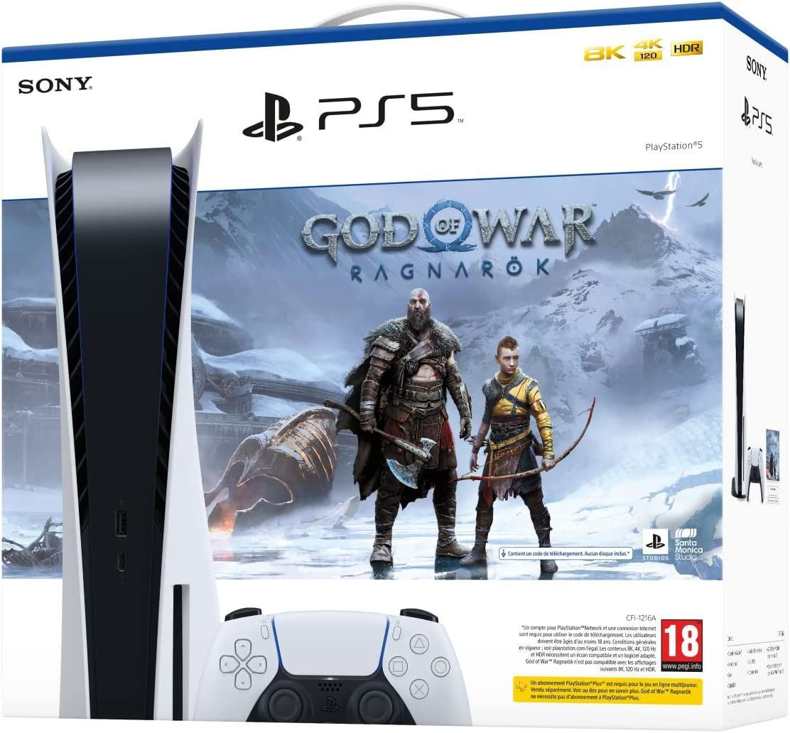 Le pack Sony PS5 God of War en stock maintenant sur Amazon - Le Mag Jeux High-Tech