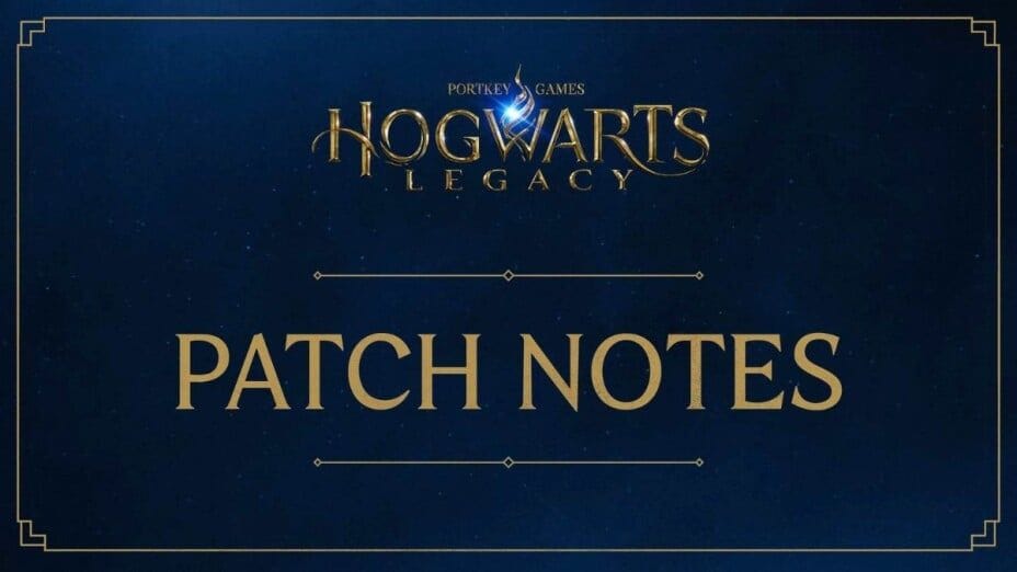 Mise à jour Hogwarts Legacy : Vous pouvez enfin sauver biscuit... Le patch note complet en français !