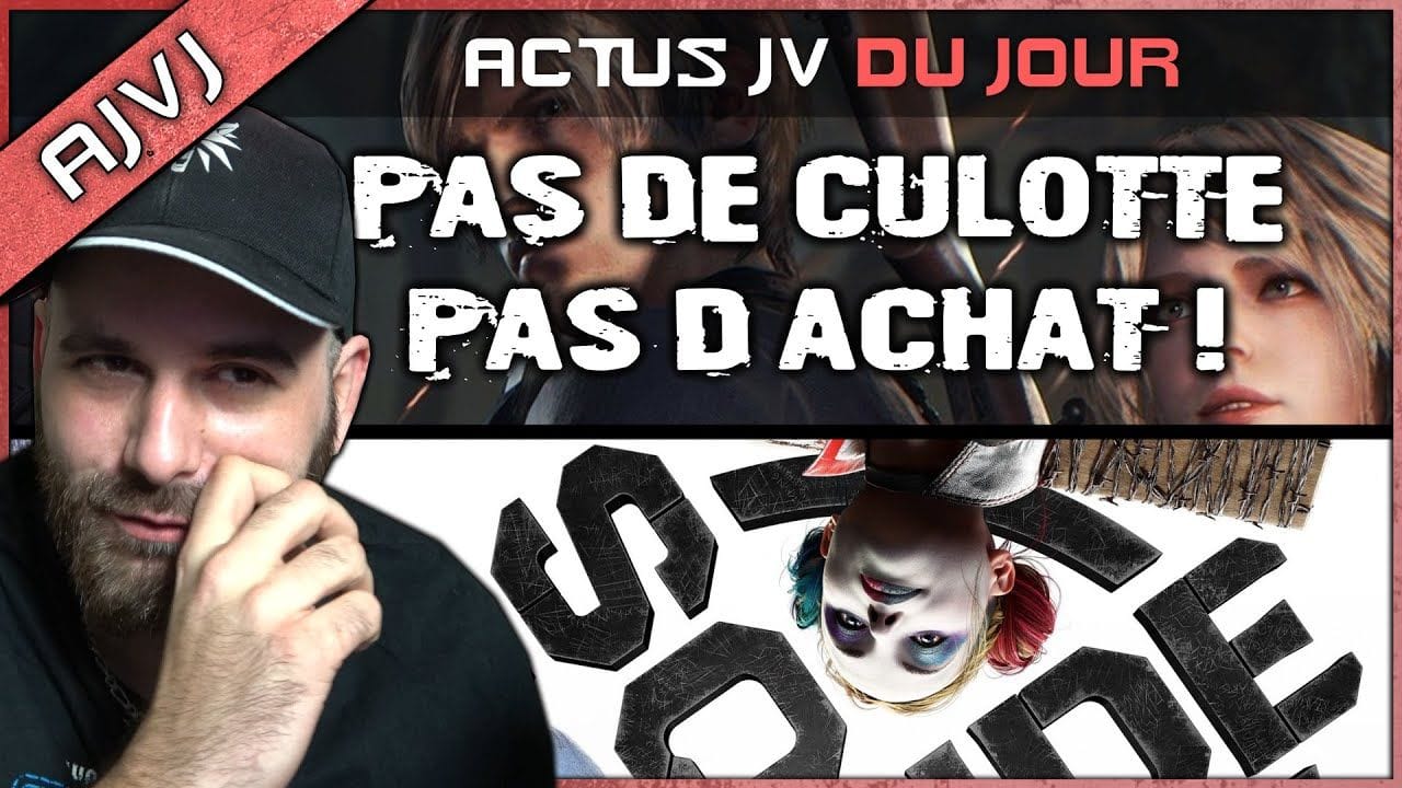 Le catastrophique SUICIDE SQUAD reporté ? Pire appel au boycott pour RE4 Remake 😂 ROBOCOP, MAJ PS5,