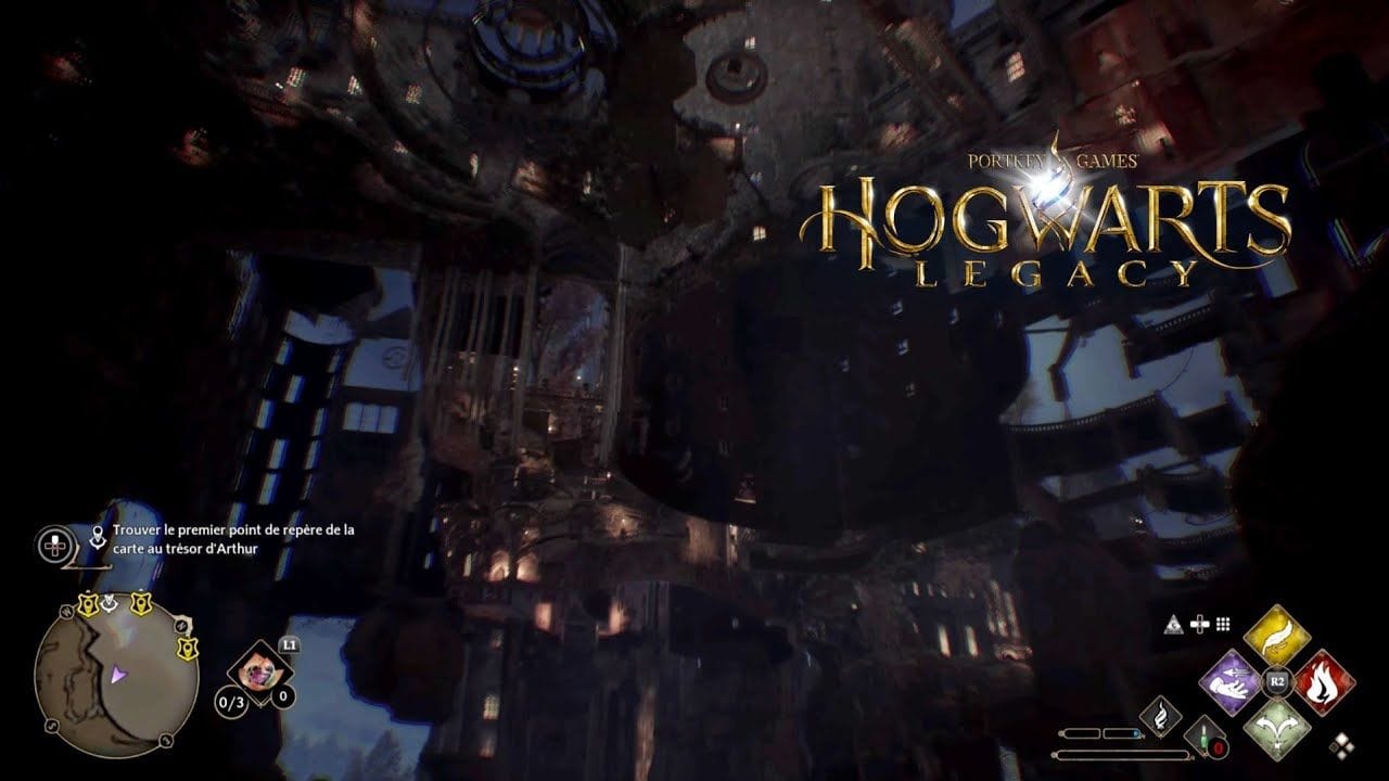 HOGWARTS LEGACY - SOUS LA MAP