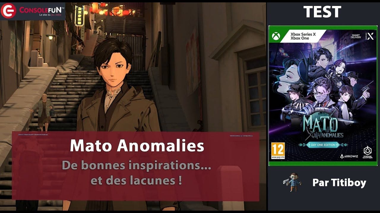 [TEST] MATO ANOMALIES sur PS5, XBOX & SWITCH !