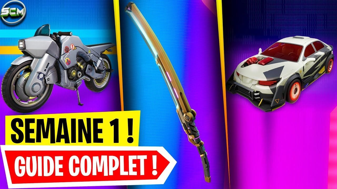 Guide Complet des Défi Quête de la Semaine 1 Saison 2 Fortnite, Tuto Astuce Défis Quêtes Chapitre 4