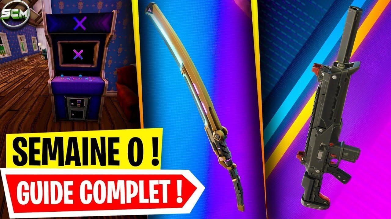 Guide Complet des Défi Quête de la Semaine 0 Saison 2 Fortnite, Tuto Astuce Défis Quêtes Chapitre 4