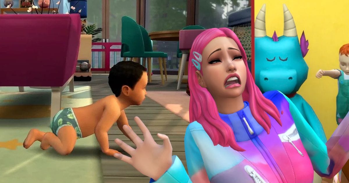 Les Sims 4 : cet étrange bug des bébés va vous plonger dans un véritable film d'horreur